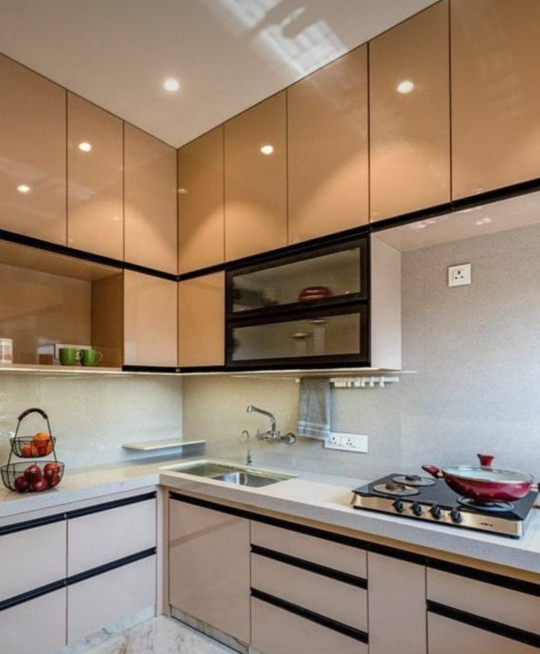 Modular Kitchen Interior #9 - Kitchens by Navrish Interiors