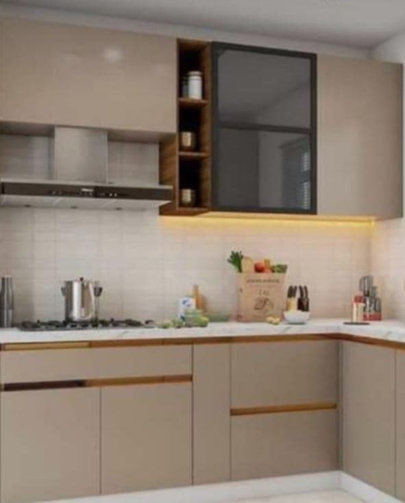 Modular Kitchen Interior #15 - Kitchens by Navrish Interiors